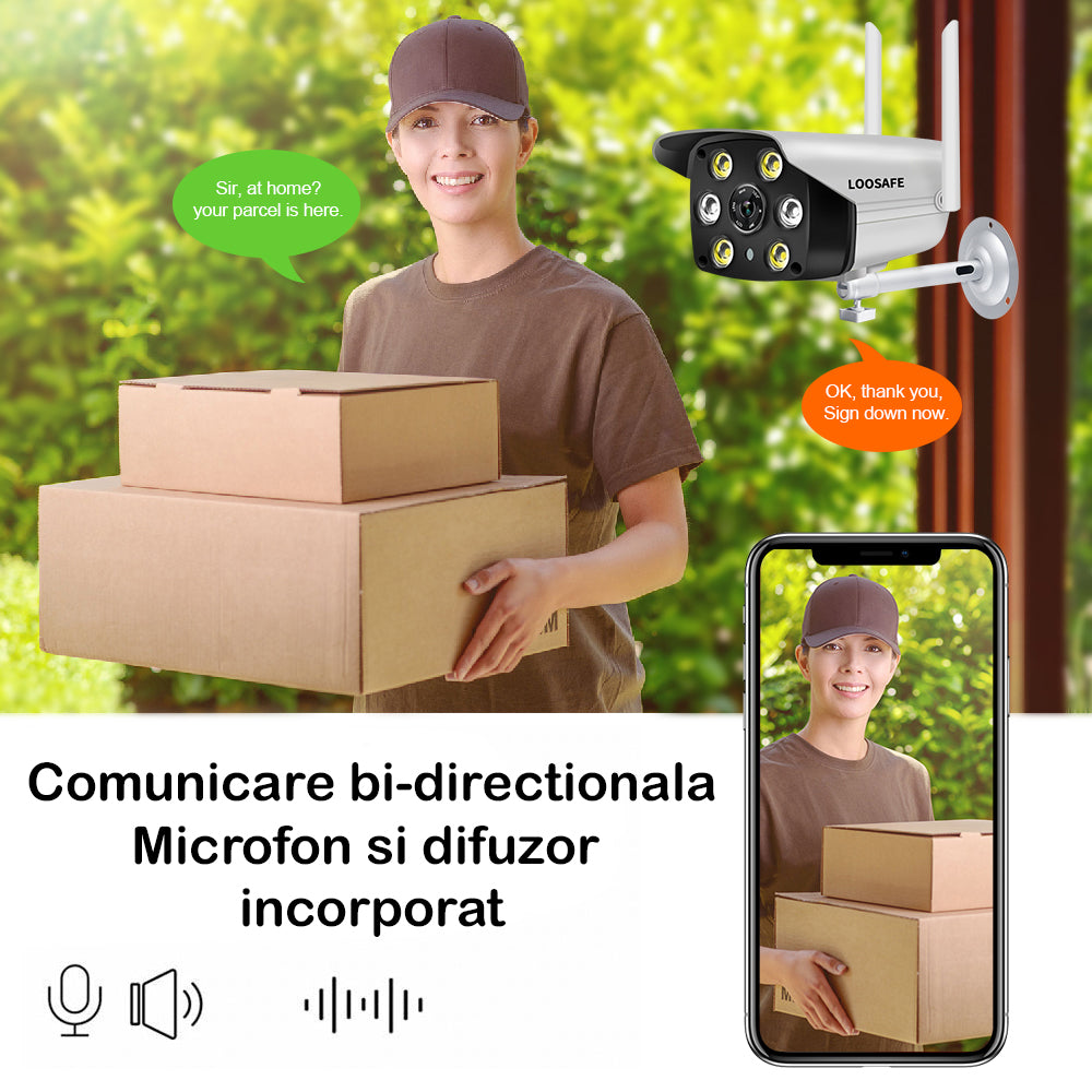 Camera video de supraveghere wireless Loosafe C6-5 Camera video de supraveghere wireless Loosafe C6-5